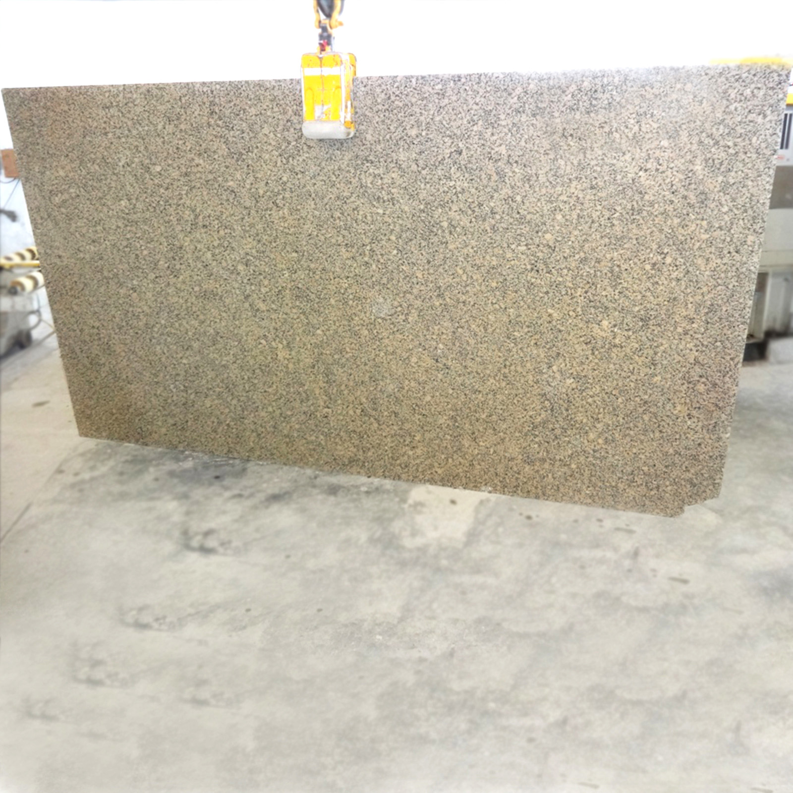 Crystal yellow granite gangsaw slab