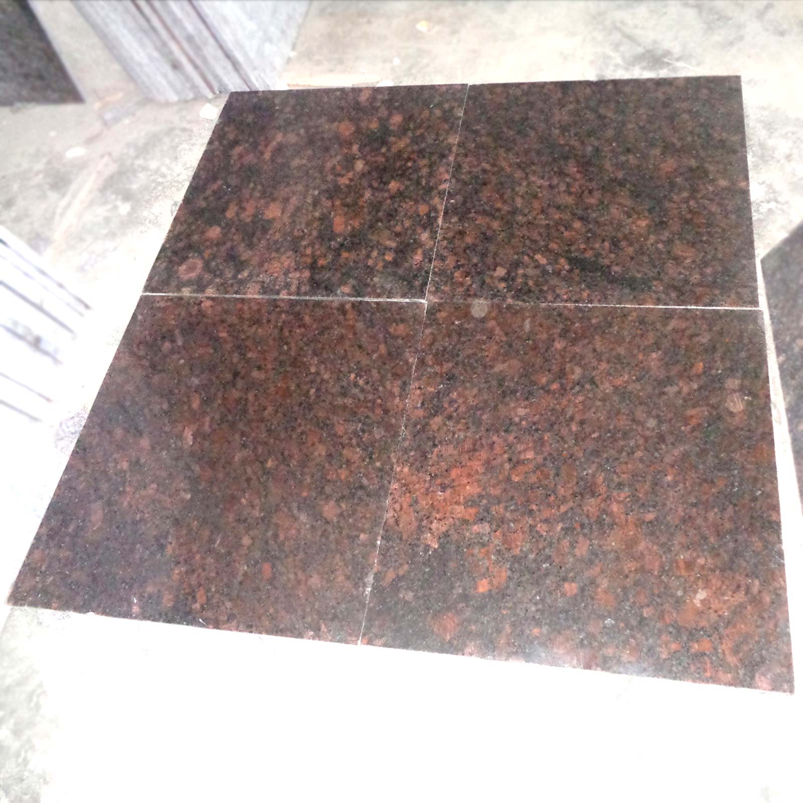 Tan brown granite tiles