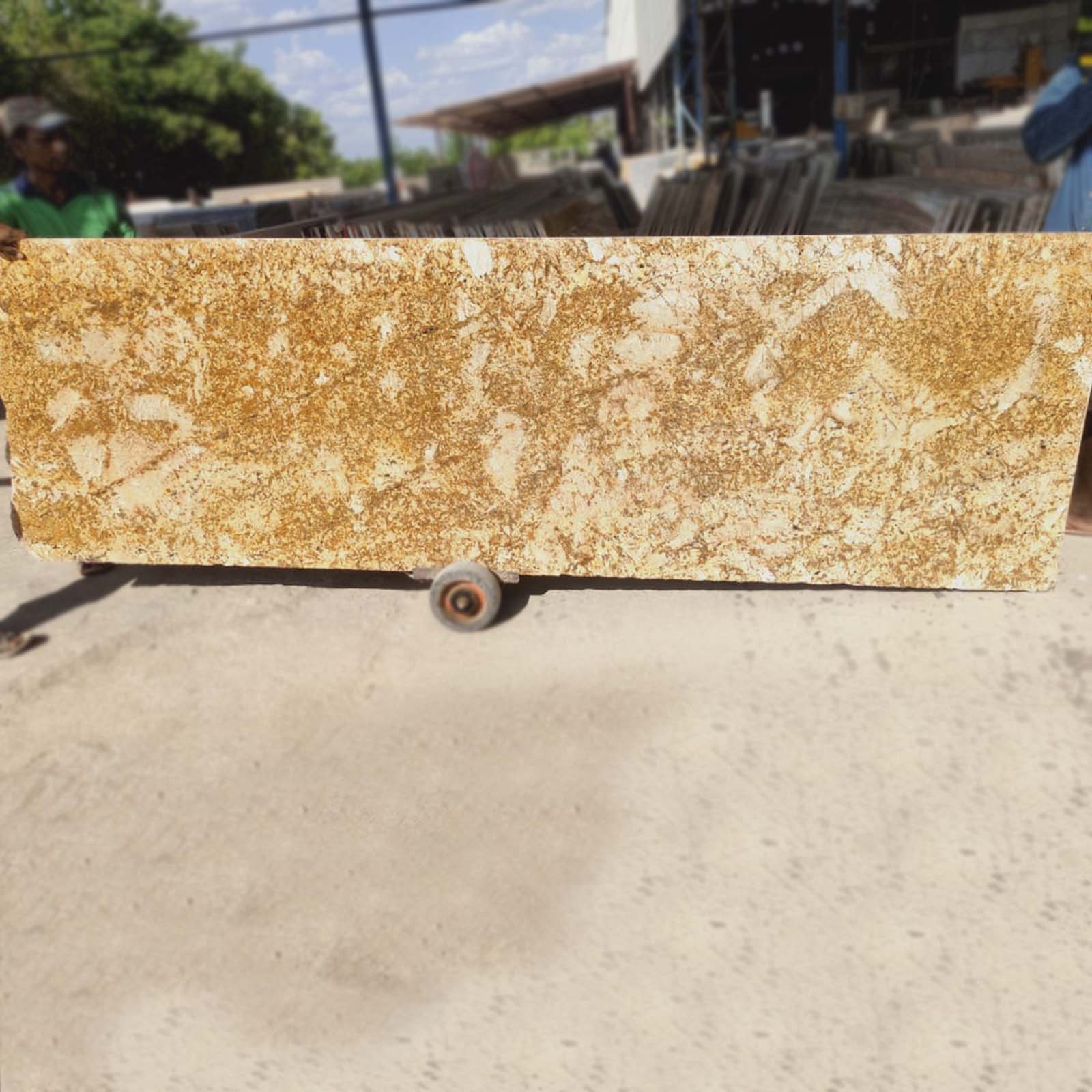 Imperial gold granite cutter slab