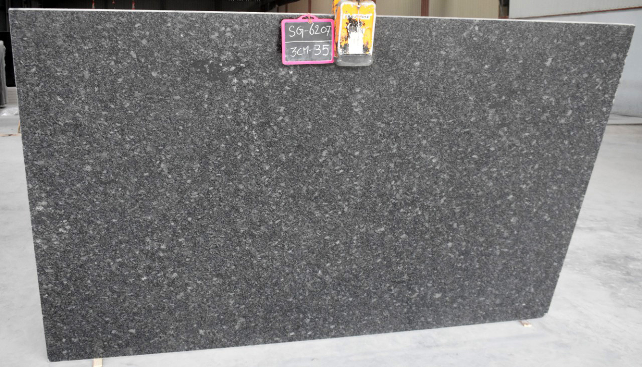 Steel grey gangsaw slab