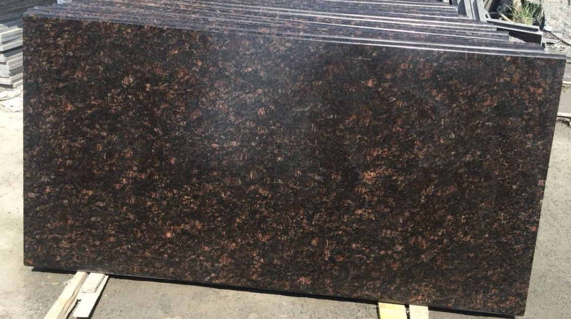 Tan brown granite tiles