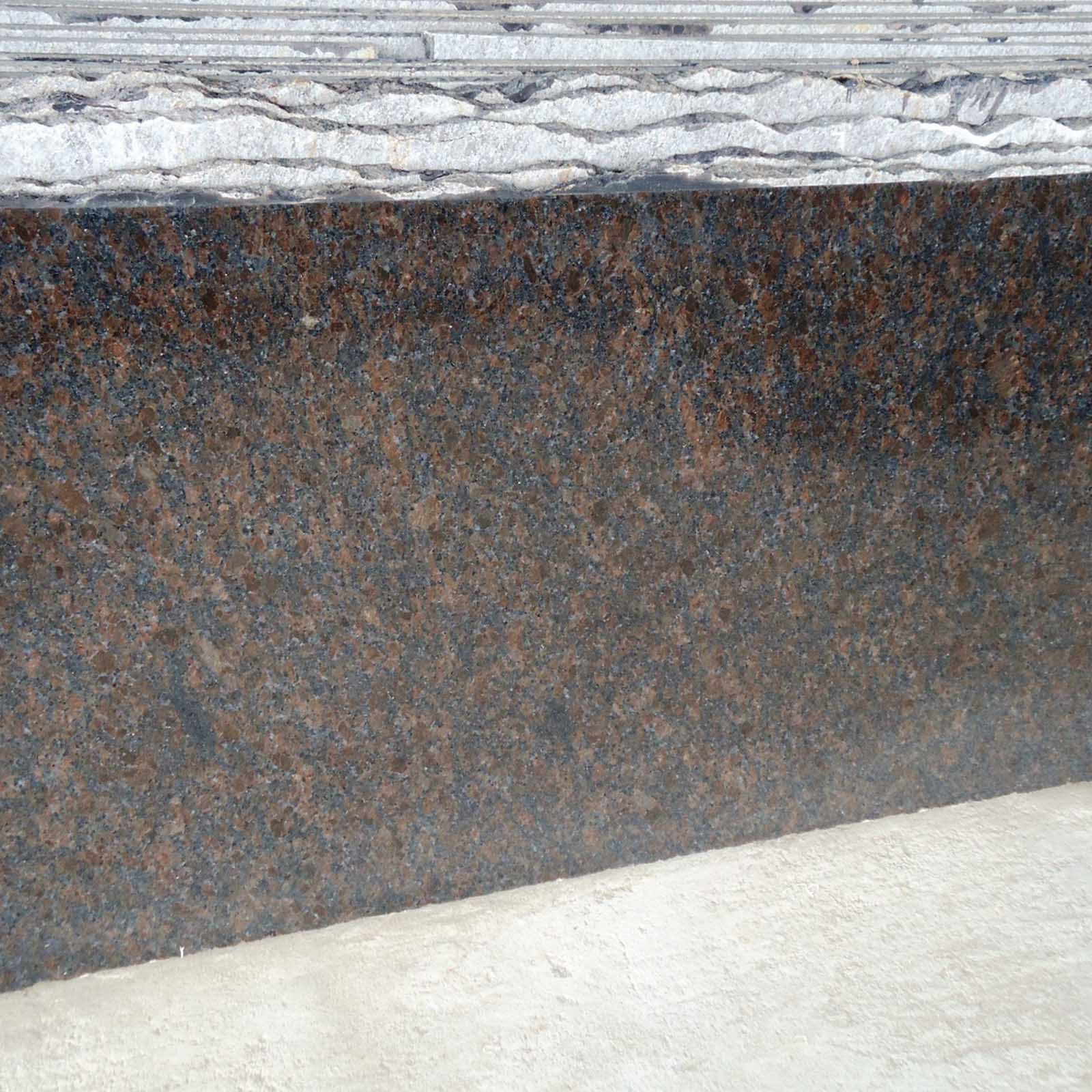Coffee brown granite cutterslab
