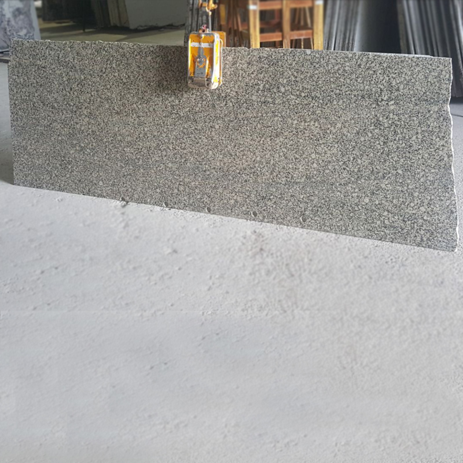 Crystal yellow granite cutter slab